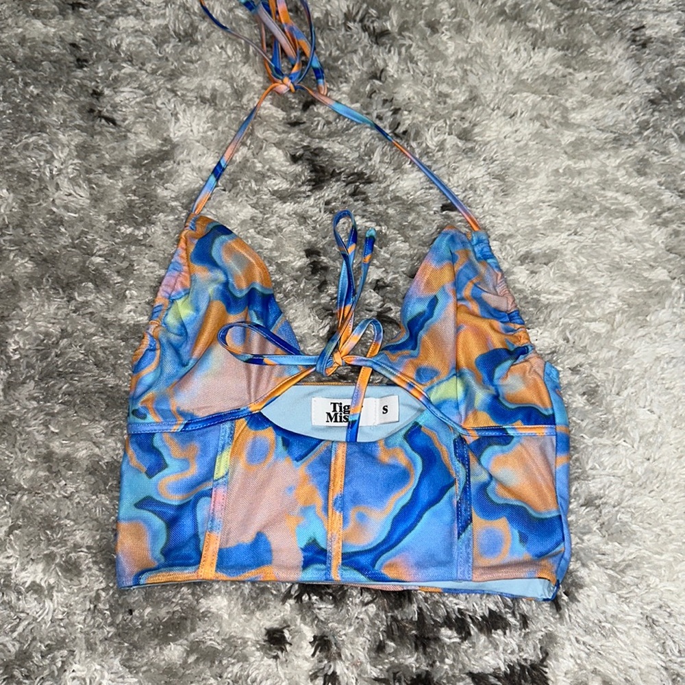 Tiger Mist Tie dye Crop Top